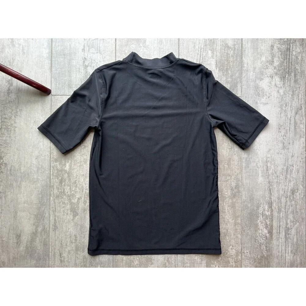 CHEROKEE Kids Boys Short 1/2 Sleeve Rash Guard TOTALLY JAWSOME UPF Sun XL 16